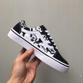 Giày V old skool đầu lâu mũi nỉ