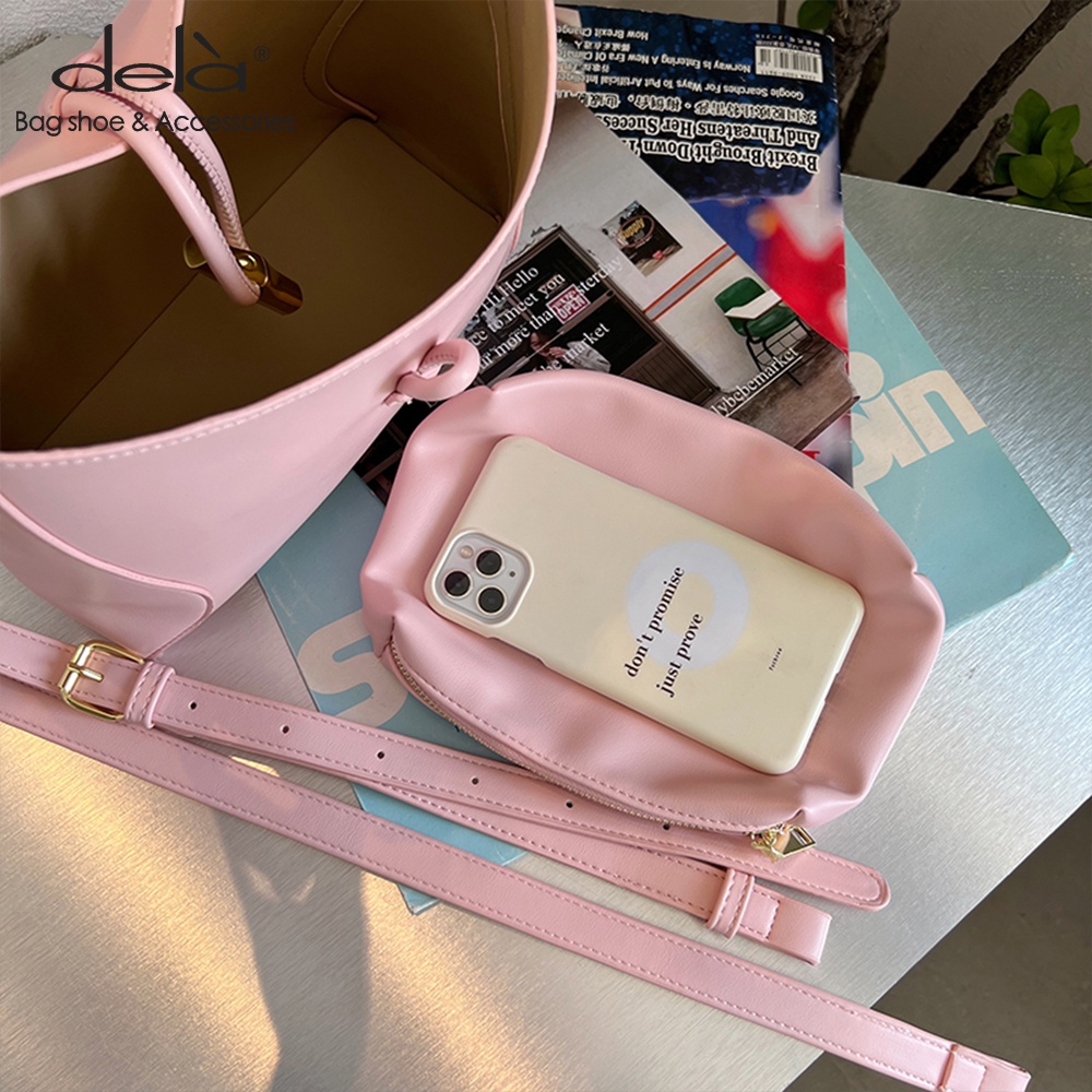 Dela Túi Xách Đeo Vai Kích Cỡ Lớn Phong Cách Thời Trang 2022 Dành Cho Nữ