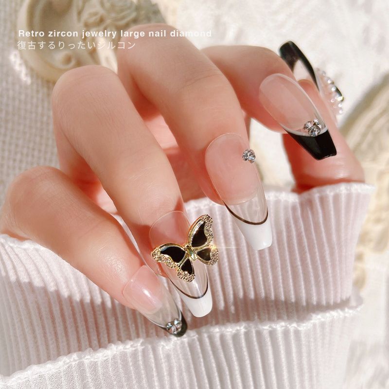 Charm bươm đá nail cao cấp
