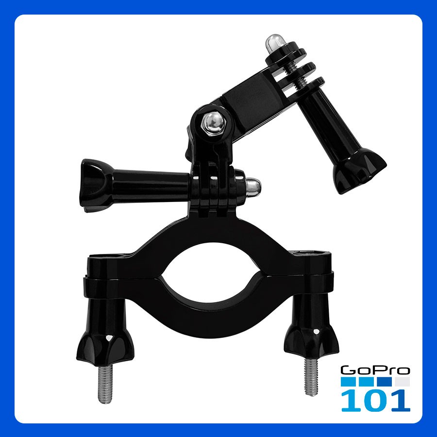 Mount gắn ghi đông xe đạp - phụ kiện xe máy cho camera GoPro, SJCAM, EKEN, AMkov, Andoer... - Gopro101 - inoxnamkim