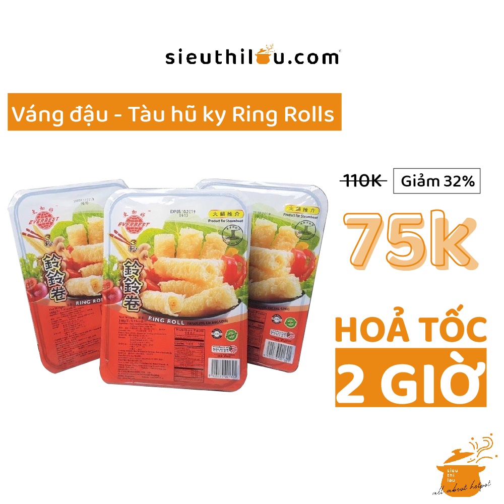 Váng đậu/Tàu Hũ Ky/Hủ Trúc Cuộn Ring Roll 500g