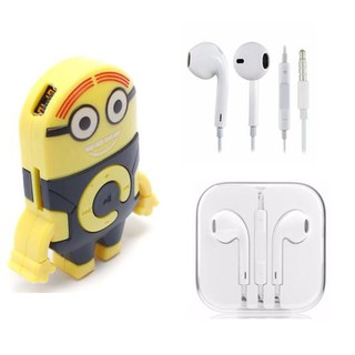 Máy nghe nhạc MP3 Minion + tặng tai nghe IPhone 5