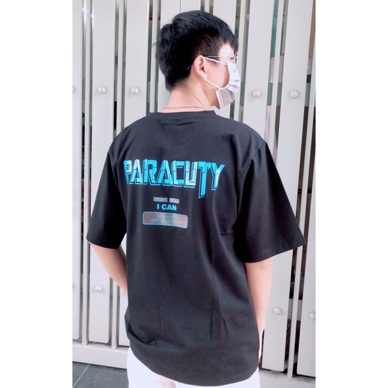Áo thun nam nữ Unisex PARACUTY Basic - P02 chất liệu cotton 100%, co giãn 4 chiều, dày dặn, form rộng tay lỡ | BigBuy360 - bigbuy360.vn