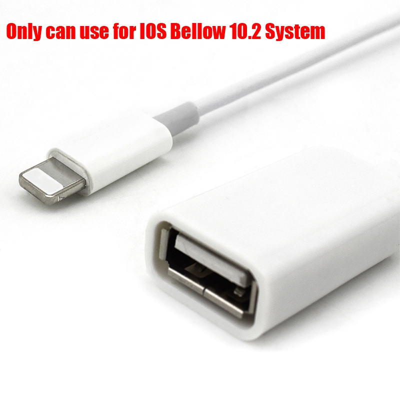 Cáp Chuyển Đổi 8 Pin Lightning Otg Sang Usb 2.0 Female Cho Iphone