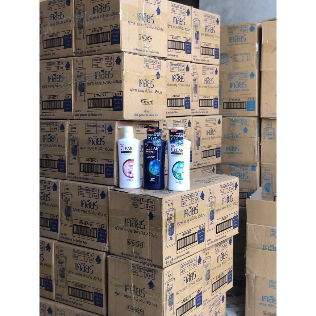 Dầu gội Clear Men, Bạc hà Thái Lan | BigBuy360 - bigbuy360.vn