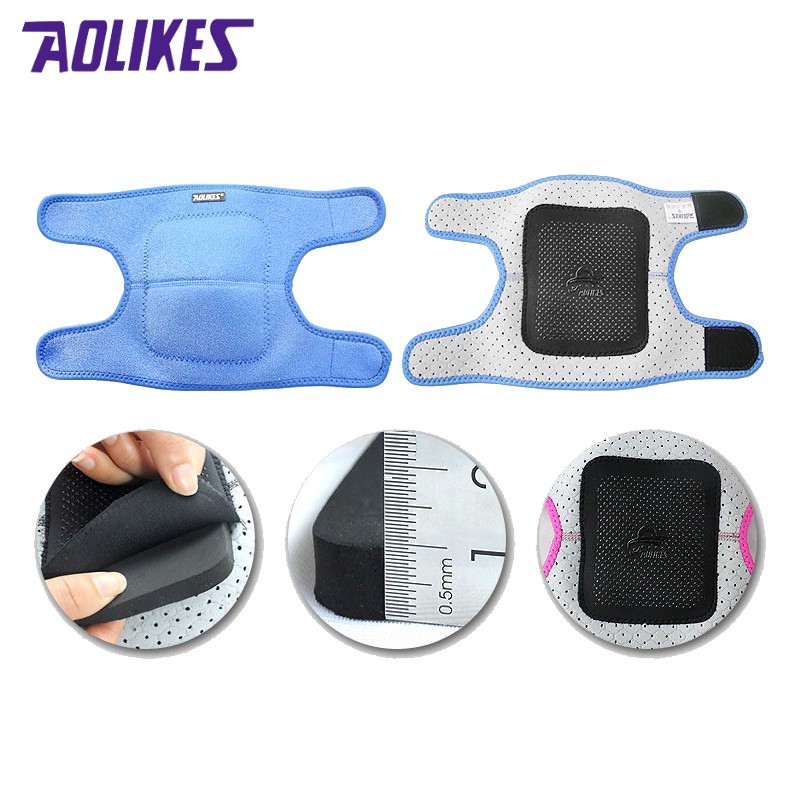 Bó gối trẻ em, băng bảo vệ đầu gối chính hãng Aolikes 7115  cao cấp, bán sỉ chính hãng