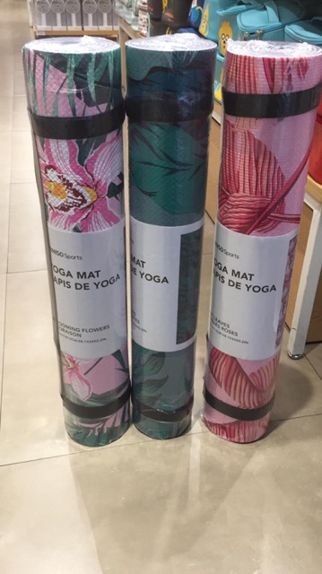 Miniso Thảm Tập Yoga Dày 3mm / 6mm Kích Thước 173x61cm