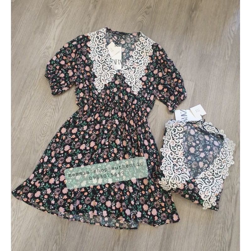 Váy hoa zara authentic