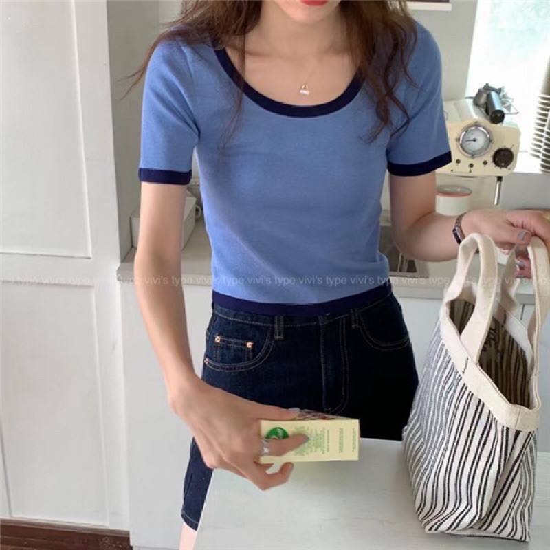 Áo ôm viền cổ | BigBuy360 - bigbuy360.vn