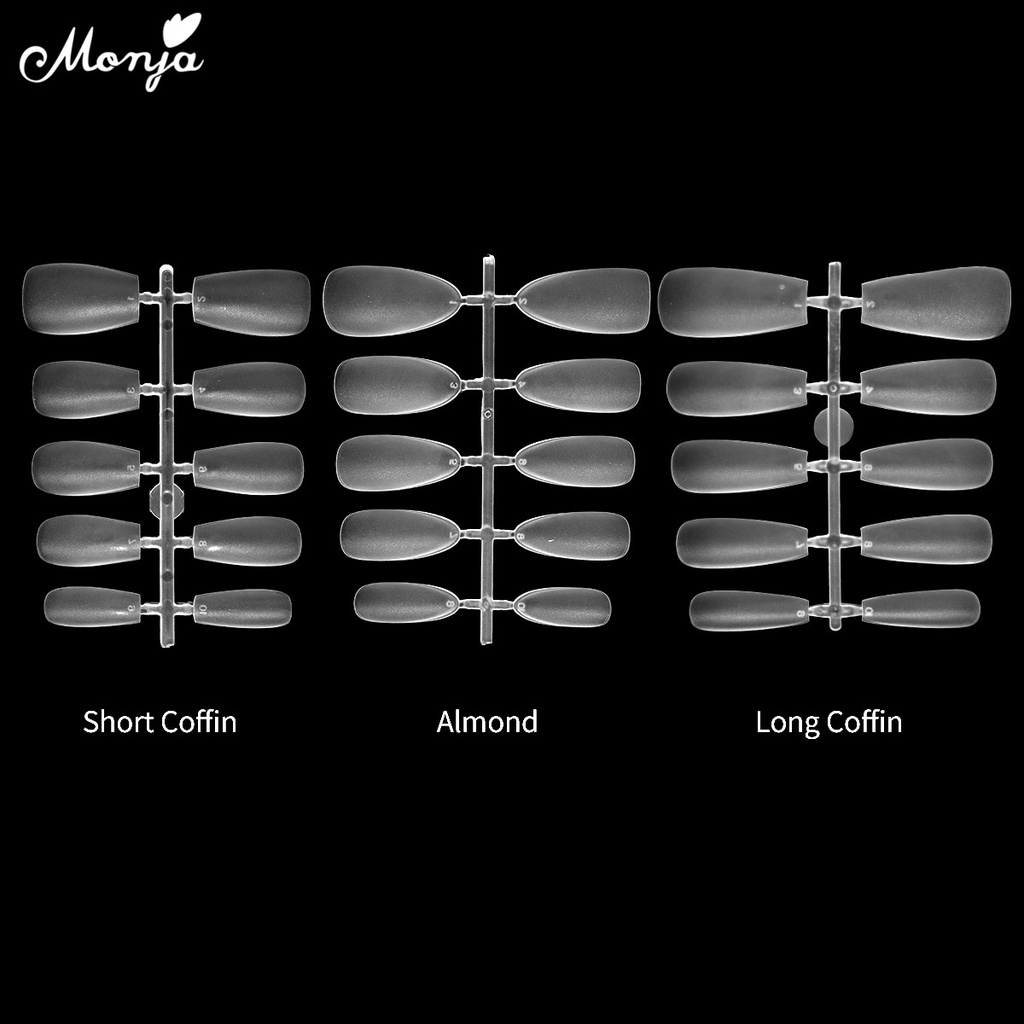 Hộp 100 Móng Tay Giả Toàn Diện Siêu Mỏng Cho Nữ
