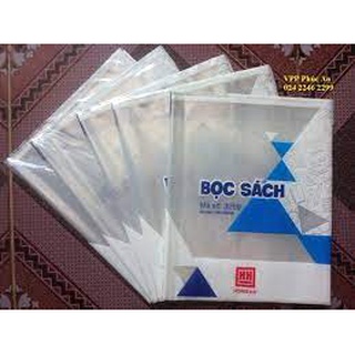 Combo 2 tập Bọc sách cấp 2, 3 Hồng Hà 3269 (190×265mm)