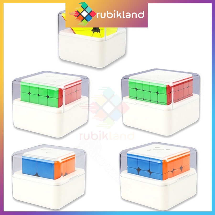 Rubik QiYi MP Pyraminx M Stickerless Rubic Tam Giác Có Nam Châm Đồ Chơi Trí Tuệ