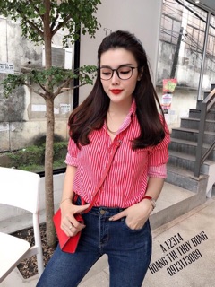 Sơ mi kẻ siêu hót(kèm ảnh thật)