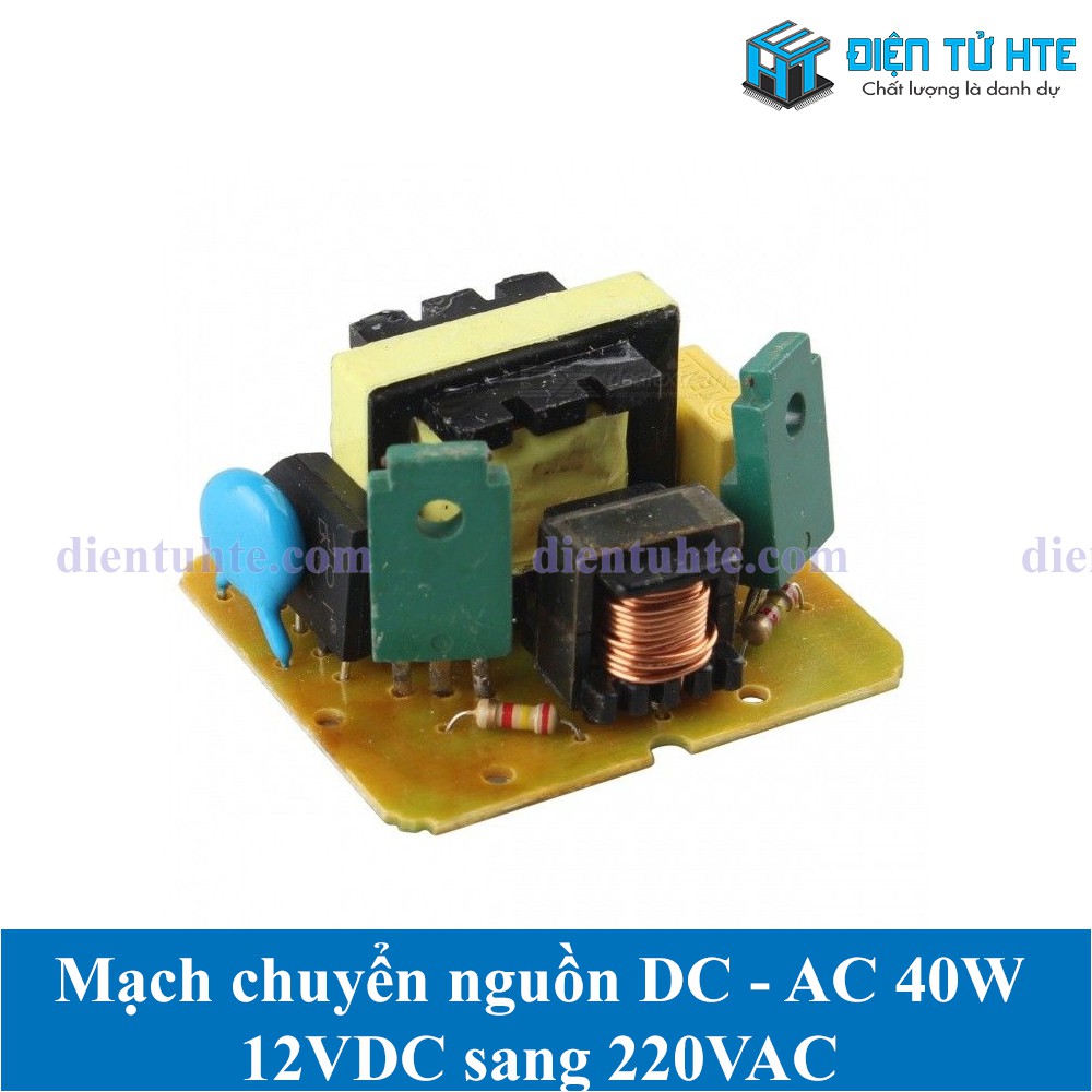 Mạch chuyển đổi nguồn DC-AC Inverter 12VDC sang 220VAC 40W