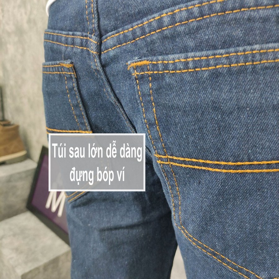Quần short jean nam TS393 vải chất đẹp không phai màu đẹp Tronshop