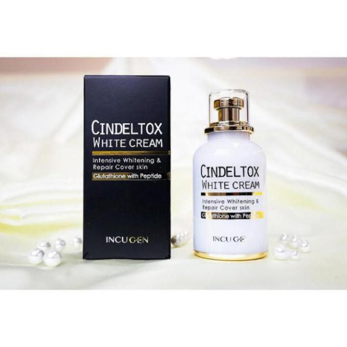 KEM DƯỠNG TRẮNG DA Cindel Tox White Cream Chính Hãng Hàn Quốc