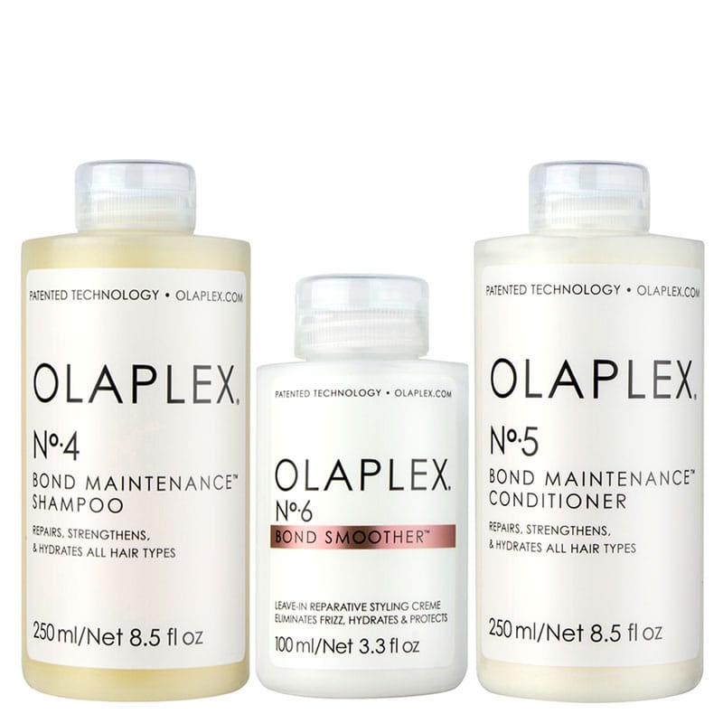 [Tách lẻ] Dầu gội, dầu xả và kem xả khô Olaplex No4, No.5 và No6 250ml giúp hàn gắn liên kết lưu huỳnh, giảm gãy rụng
