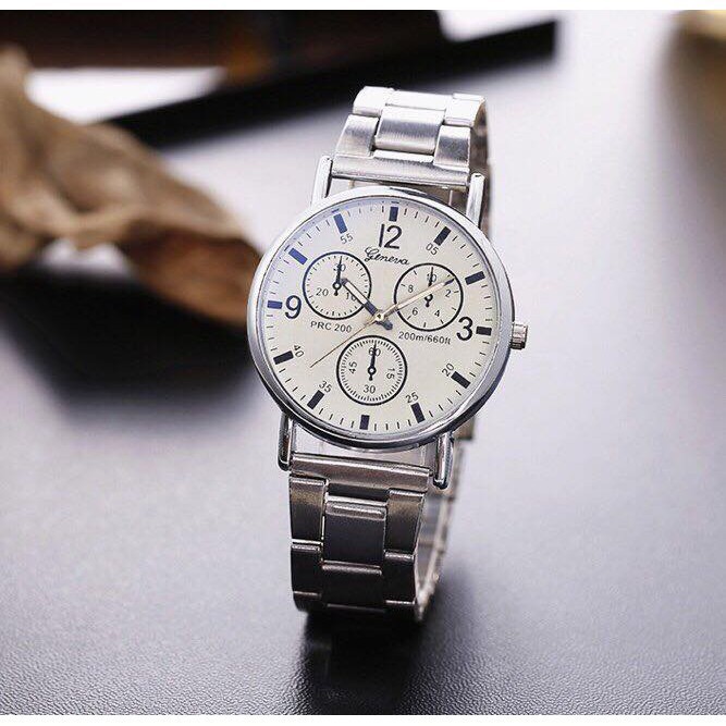 Đồng hồ thời trang nam nữ geneva kim loại G2 | BigBuy360 - bigbuy360.vn