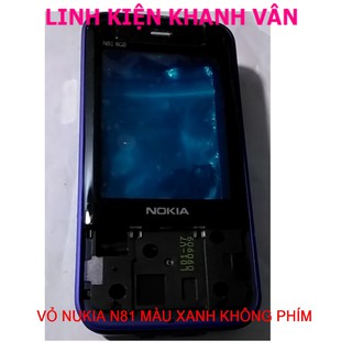 Vỏ nokia n81 8gb màu xanh không phím