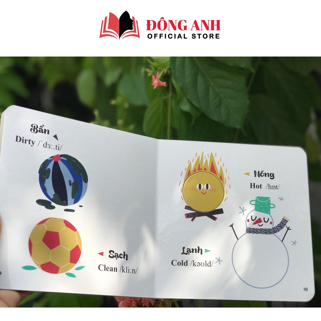 Sách - Đục Trổ Thông Minh Những Từ Vựng Đầu Đời Của Bé dành cho bé từ 0-6 tuổi