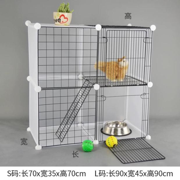 [SỈ SLL] Lưới chuồng quây chó mèo ( đã tặng kèm chốt) BÁN LẺ THEO TẤM lắp ghép giá rẻ