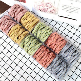 Sét 10 dây buộc tóc Hàn Quốc