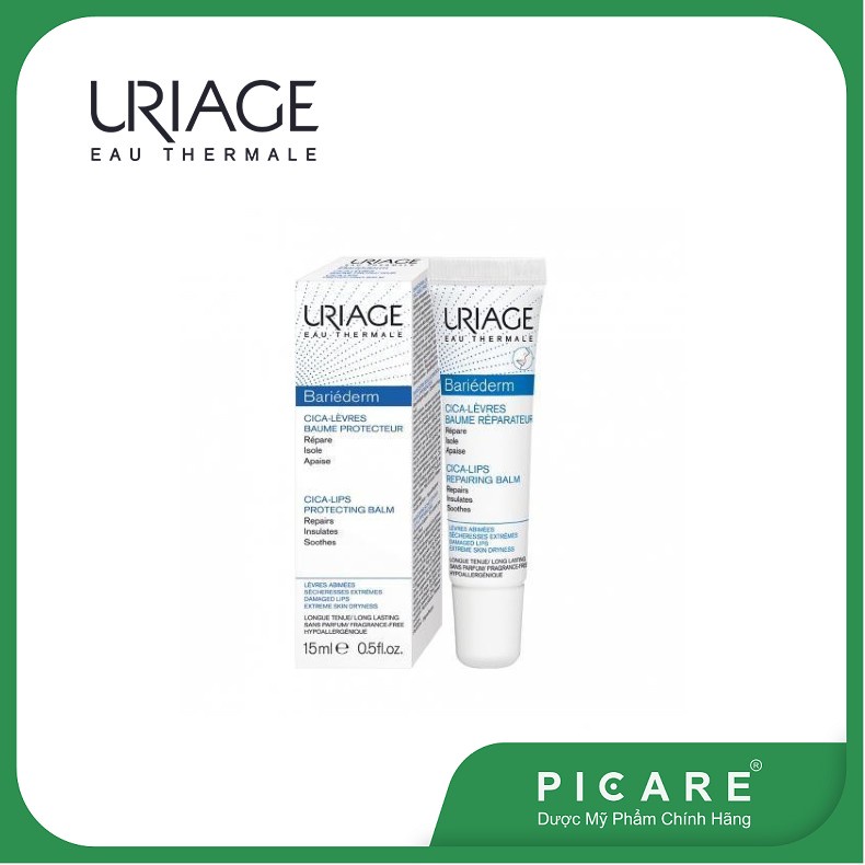 Kem Dưỡng Môi Uriage Bariederm Cica - Levres Baume Protecteur 15ml