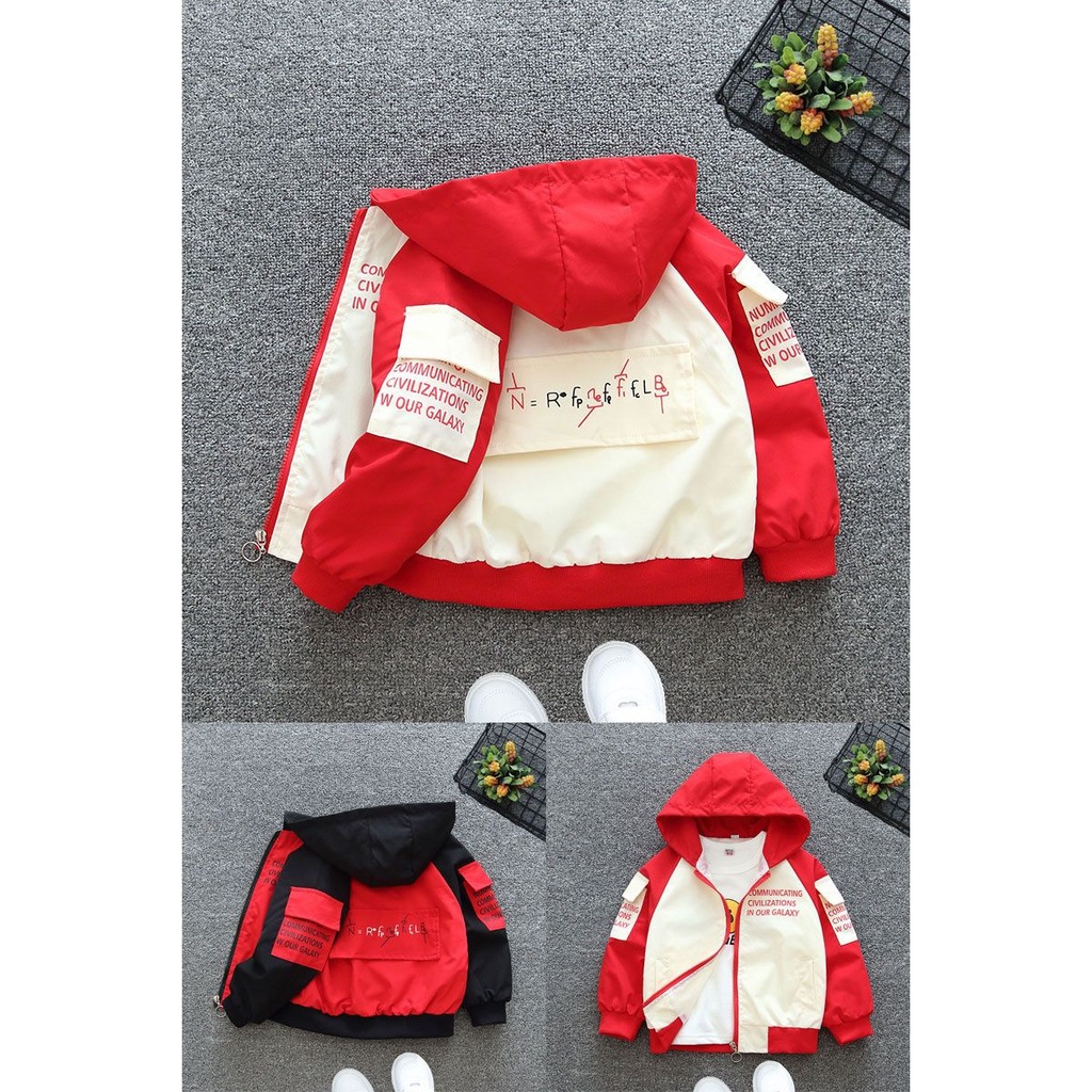 Áo Khoác Chống Gió Thời Trang Mùa Xuân Mới Cho Bé Trai 2022