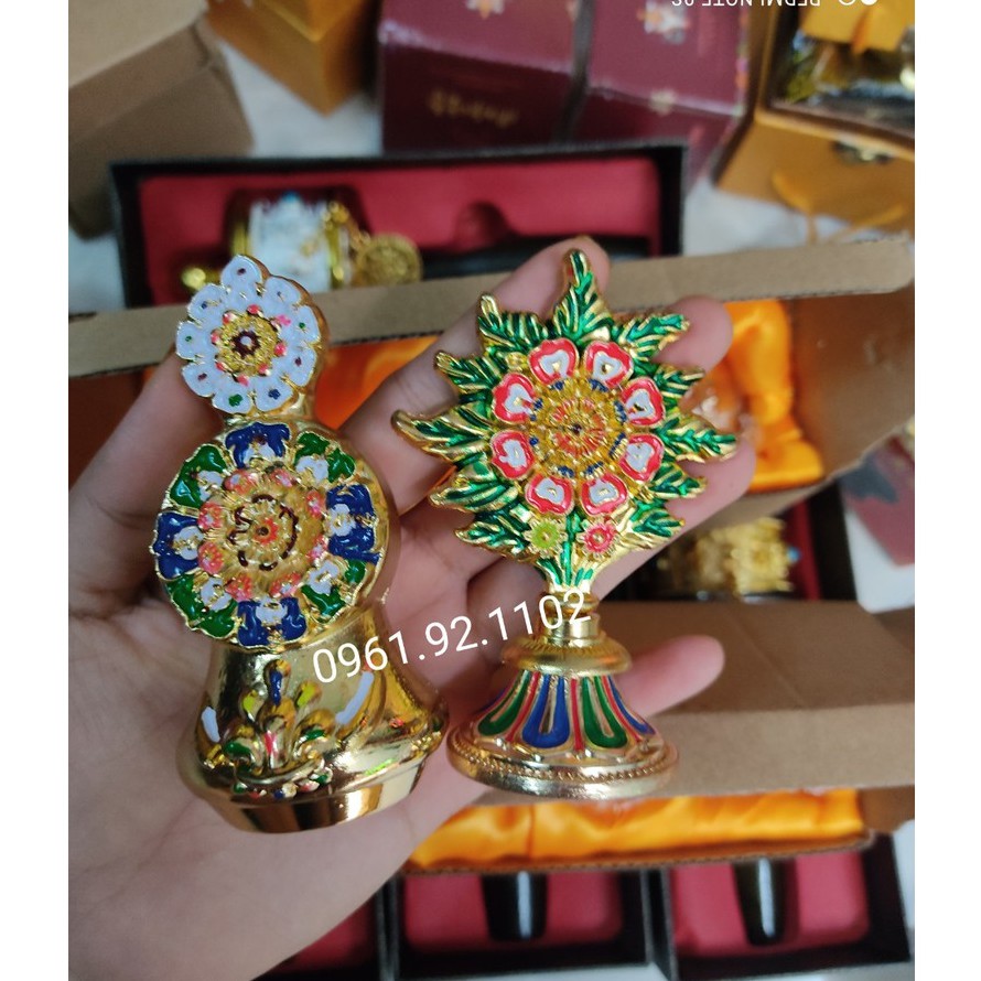 toma hoa bơ bộ Đồ dùng Phật giáo Tây Tạng cúng dường mật tông ( hàng y hình ) hàng mới về