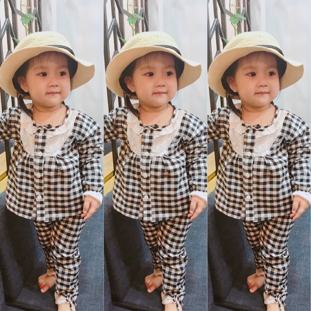 Bộ pizama bé gái