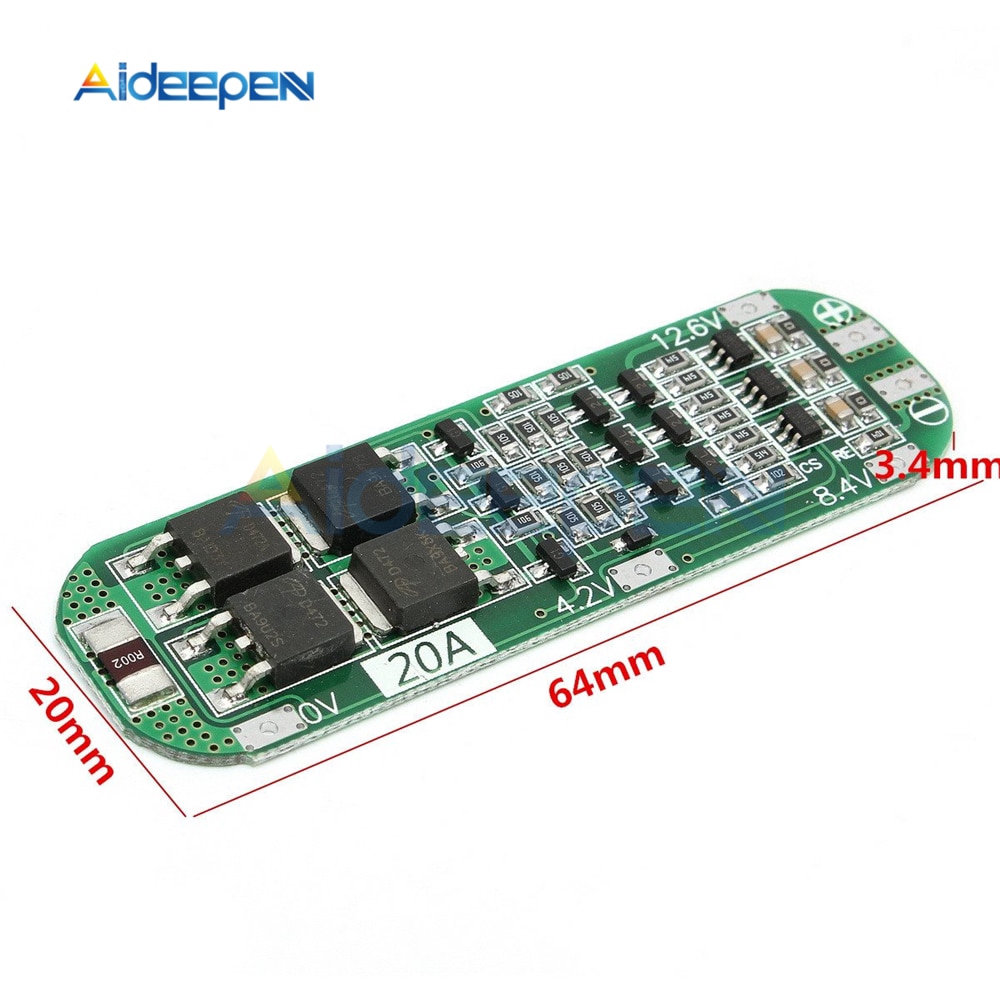 Bo mạch bảo vệ Li-Ion 18650 12.6v 3s 20A | BigBuy360 - bigbuy360.vn
