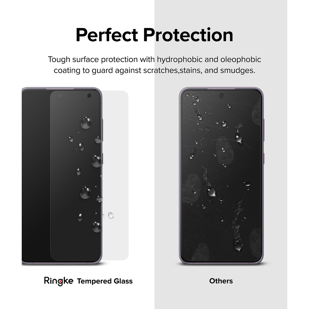 Kính cường lực bảo vệ màn hình RINGKE kèm phụ kiện cho điện thoại Galaxy S21 FE