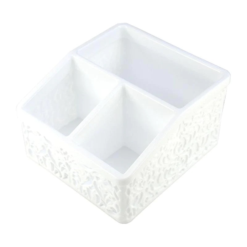 Daiso Khay Úp Multipurpose Stand White