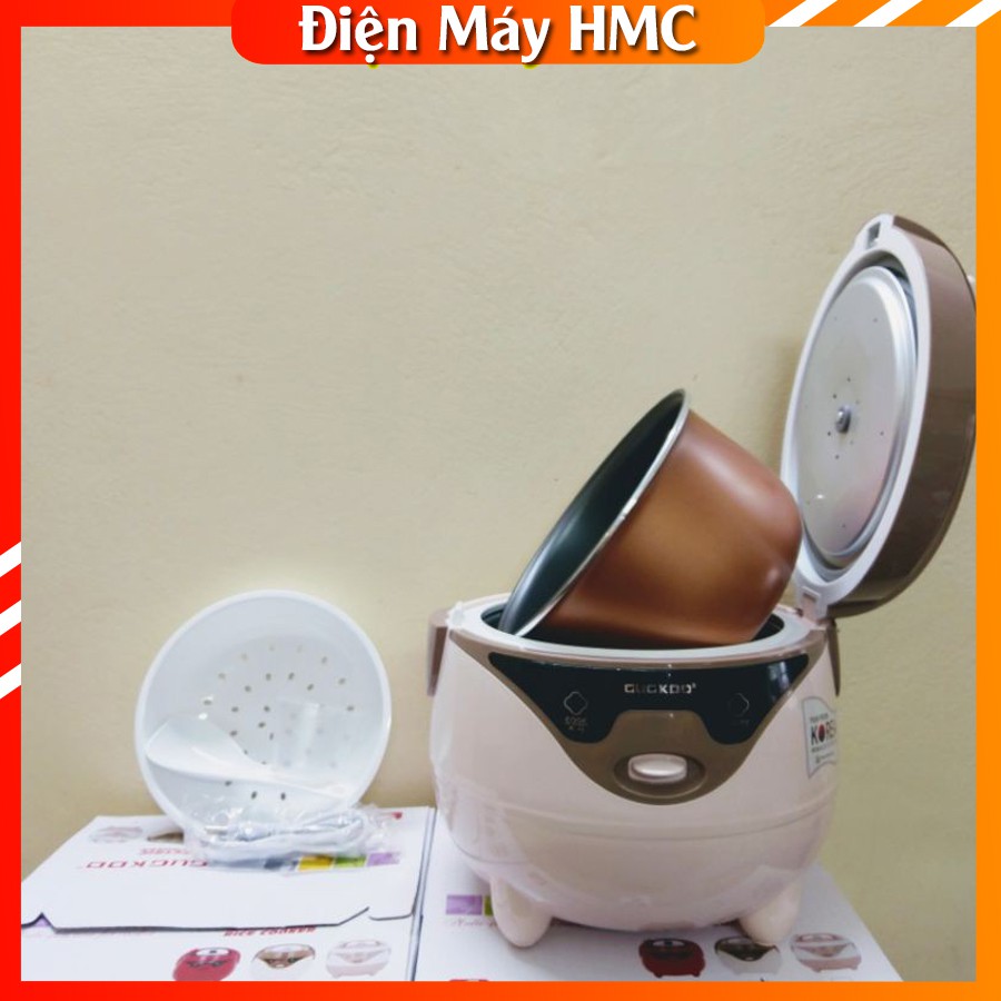 Nồi cơm điện Cuckoo ⭐ [CHÍNH HÃNG CAO CẤP] ⭐ Nồi cơm điện Cuckoo GK-182 1.8 lít Model 2021 có xửng hấp (3-6 người ăn)