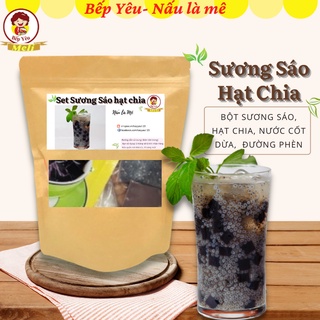Set chè sương sáo hạt chia thơm ngon Bếp Meli Hà Nội