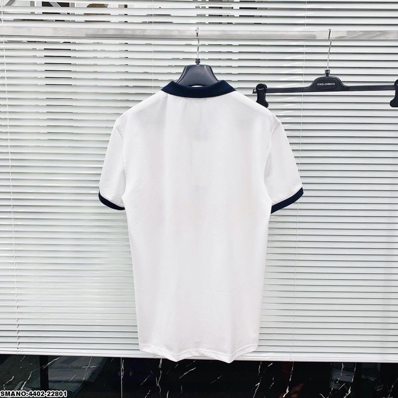 Áo Polo Mikenco Cotton Gai Dập Chữ Vạch Vai Logo Cực Sang