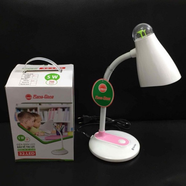 Đèn học để bàn rạng đông⚡đèn học chống cận led 32 rạng đông tặng kèm bónghàng cao cấp - Bảo Hành 12 Tháng