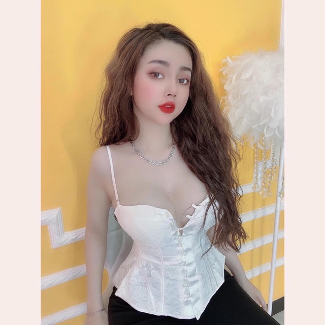Áo ren crop 2 dây