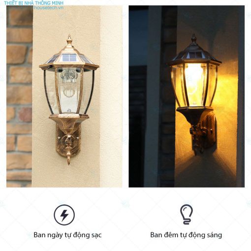 Đèn gắn tường năng lượng cao cấp HT500C