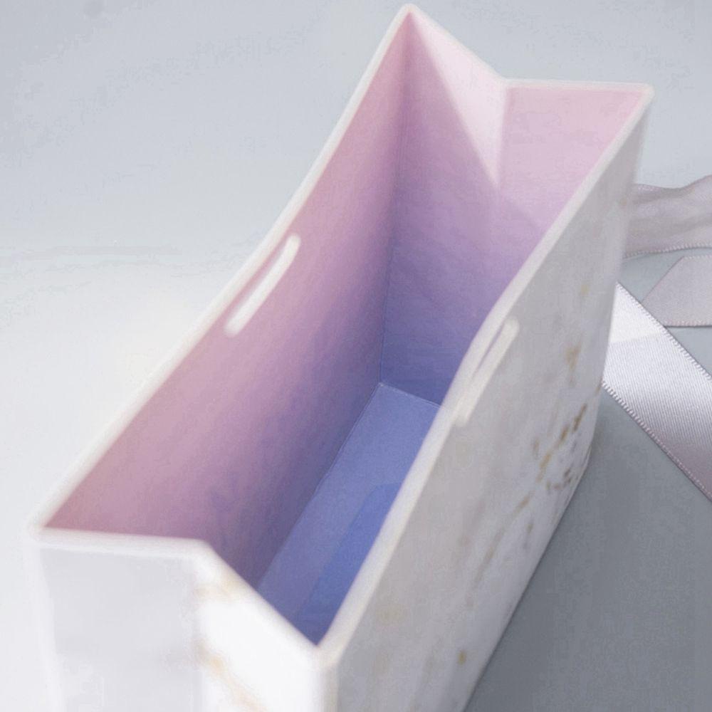 Bộ 20 Hộp Quà Giấy Họa Tiết Cẩm Thạch Màu Xám Dùng Trang Trí Tiệc Cưới