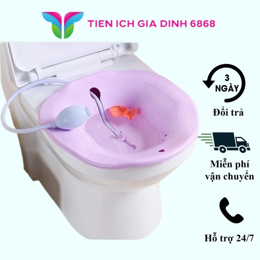 Chậu xông hơi vùng kín, ngâm rửa phụ khoa 358 Ngoinhacuabe234