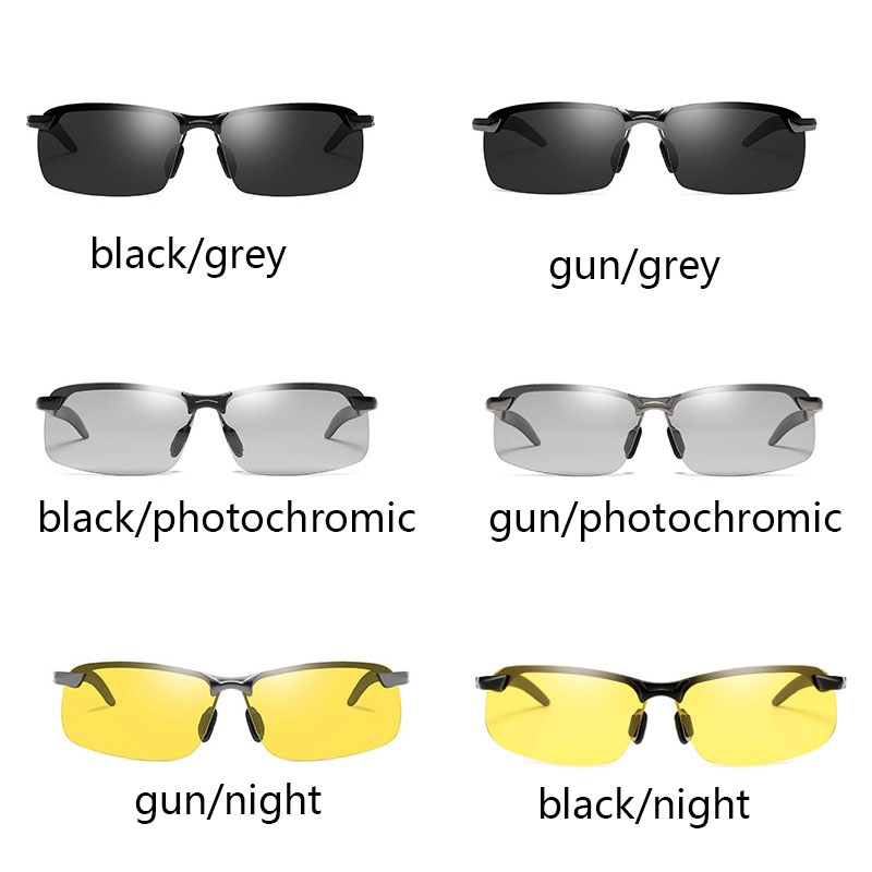 Kính Mát Phân Cực Gọng Nhựa Thời Trang Nam Nữ