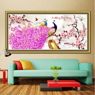 Tranh đính đá an khang thịnh vượng 120x65cm - vs315