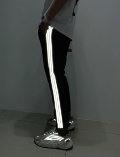 Quần thun 3 SỌC PHẢN QUANG Unisex