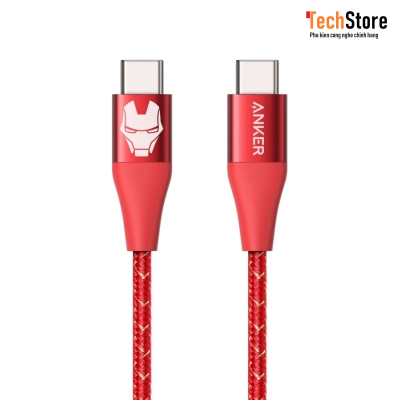 Cáp ANKER POWERLINE+ II USB-C TO USB-C DÀI 1.8m MARVEL EDITION - A9549