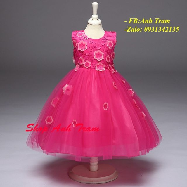 Đầm công chúa bé gái  at007