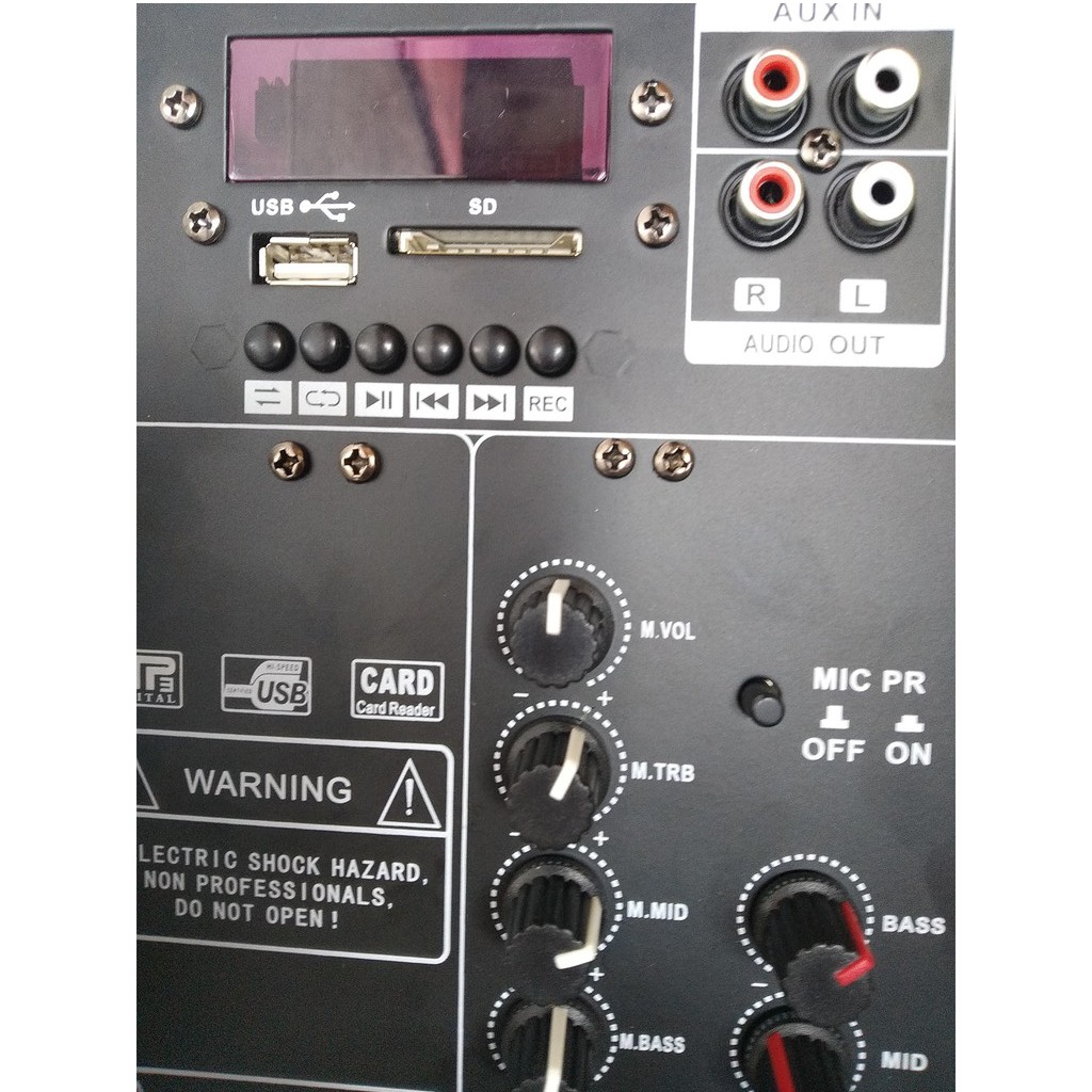 Board mạch loa kéo cao cấp cho các dòng GD - bass 4 tấc dôi