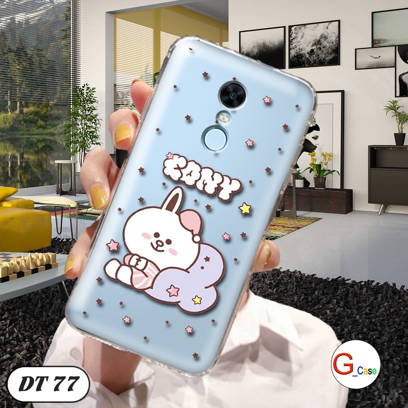 Ốp lưng dẻo trong in hình cho Xiaomi Redmi 5 Plus