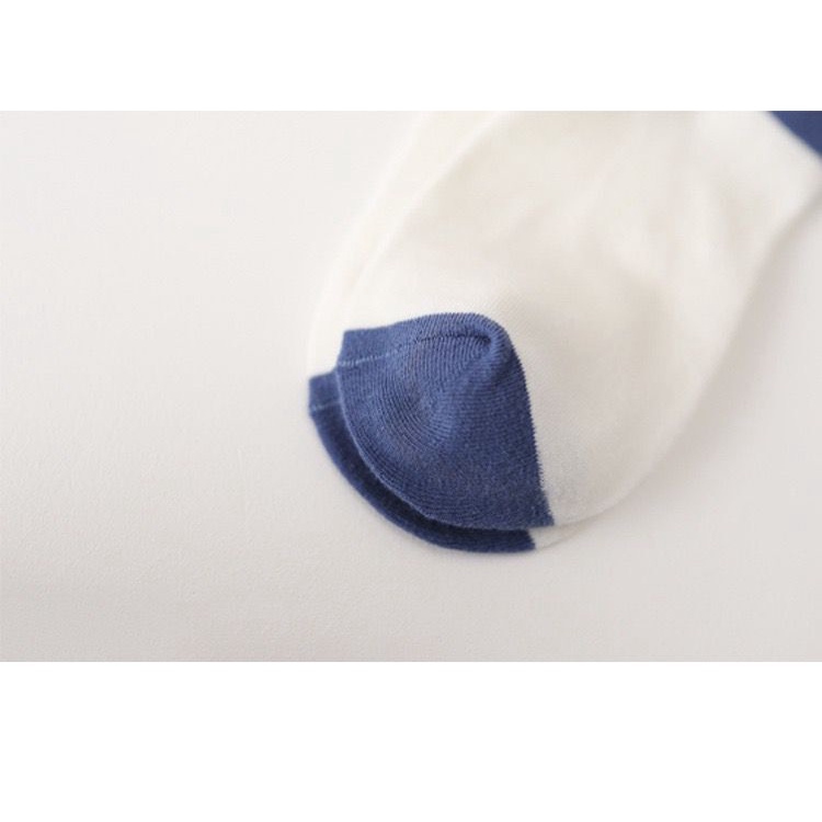 Vớ Thể Thao Cổ Cao Tông Xanh Dương Phong Cách Hàn Quốc Thoải Mái Cho Nam Và Nữ | BigBuy360 - bigbuy360.vn