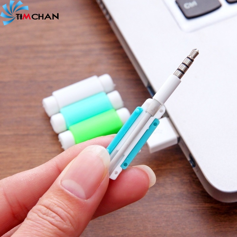 Vỏ bọc bảo vệ dây cáp sạc bằng silicon tiện lợi